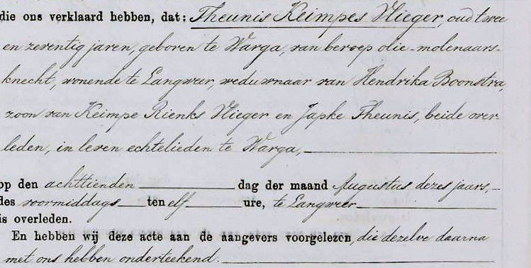 Click for photo in separate window theunis_vlieger_overlijden.jpg