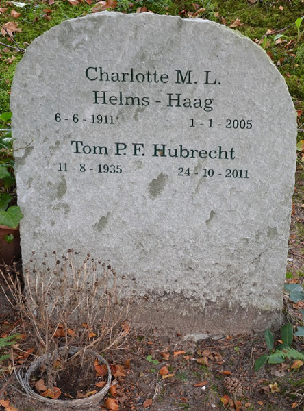Klik voor foto in apart venster charlotte_magtilde_louise_haag__1911-2005__tom_p.f._hubrecht__1935-2011_.jpeg