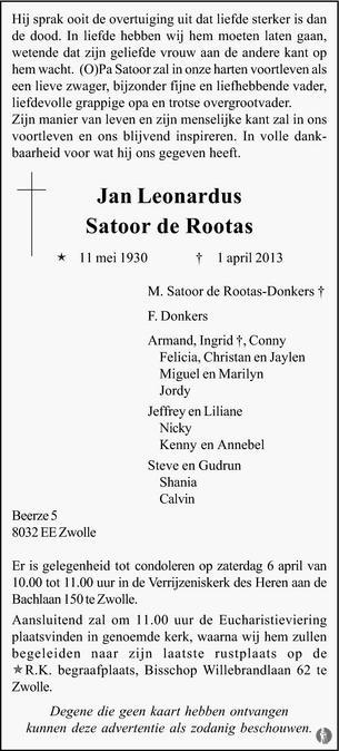 Klik voor foto in apart venster jan_leonardus_satoor_de_rootas__1930-2013__overlijden.jpg