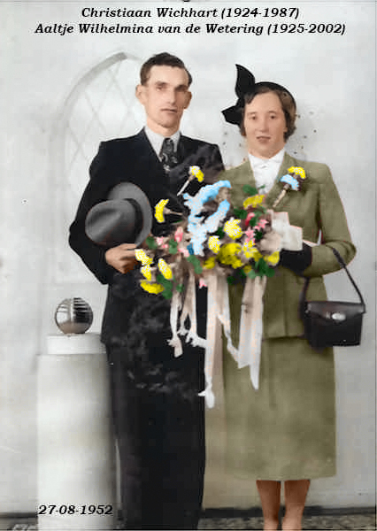 Klik voor foto in apart venster christiaan_wichhart___aaltje_wilhelmina_van_de_wetering__1952_.jpg