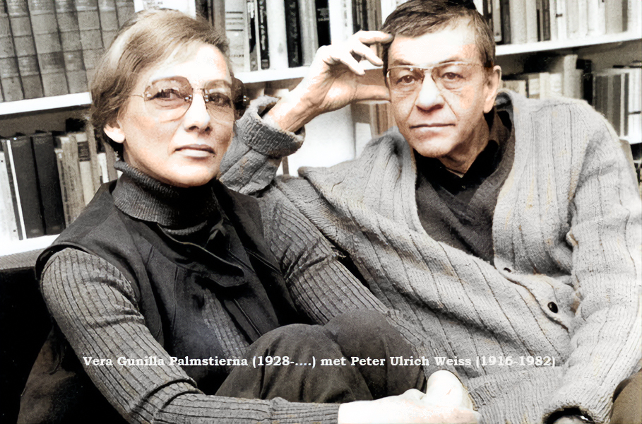 Klik voor foto in apart venster vera_gunilla_palmstierna__1928-....__met_peter_ulrich_weiss__1916-1982_.jpg
