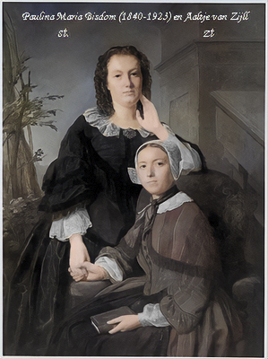 Klik voor foto in apart venster paulina_maria_bisdom__1840-1923__en_aaltje_van_zijll.jpg